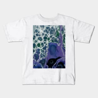 Lace, Moss and Violet Kids T-Shirt